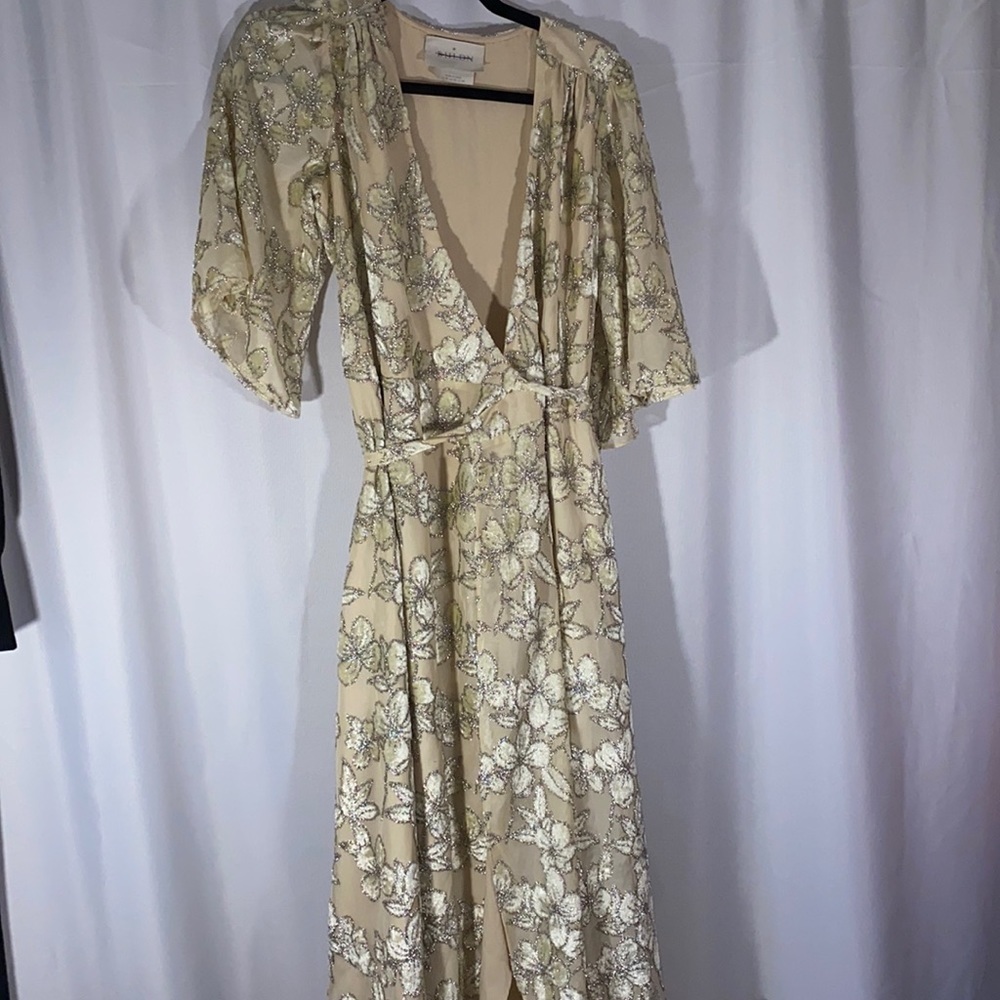 BHLDN BLOOMSBURY MAXI DRESS CREAM - Picture 5 of 13